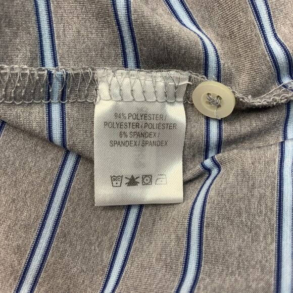 Fairway & Greene F&G Tech Shirt Mens M Medium Gray Short Sleeve Performance Polo - Picture 7 of 9